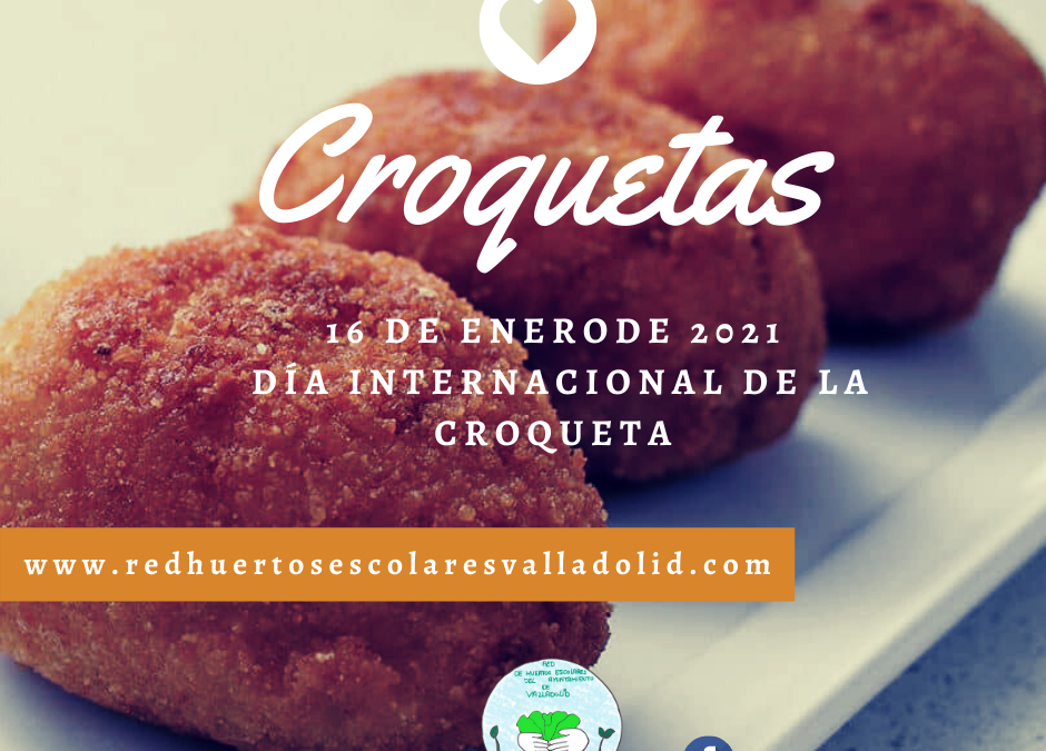 Los puerros de nuestro huerto se suman a la celebración del Día Internacional de la croqueta